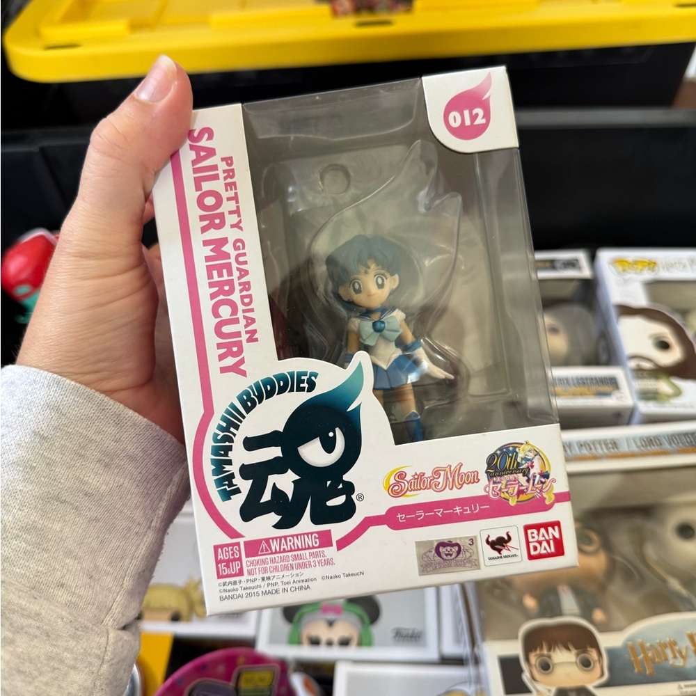 Bandai Sailor Mercury Action Figure - Blue